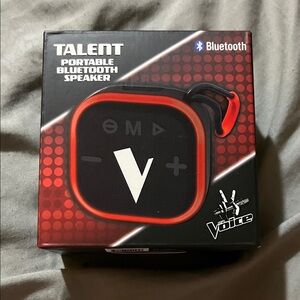 Red Bluetooth Portable Speaker